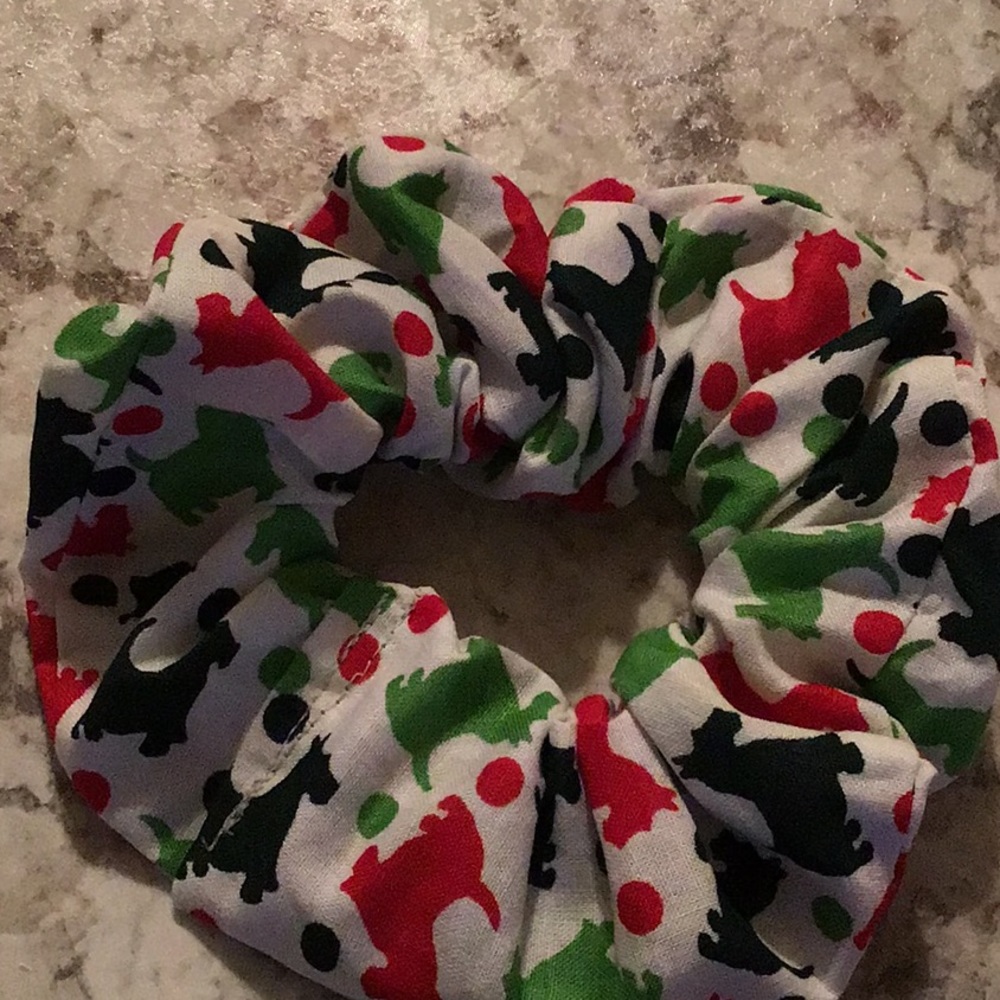 Scottie dog Scotty stocking stuffer scrunchie vsco